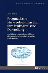 Book cover of Pragmatische Phraseologismen und ihre lexikografische Darstellung by Irma Hyvärinen