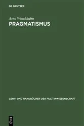 Book cover of Pragmatismus by Arno Waschkuhn