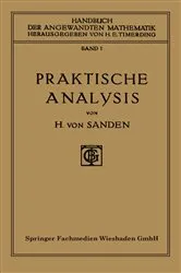Book cover of Praktische Analysis (2nd ed.) by Dr. Horst von Sanden
