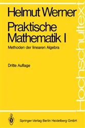 Book cover of Praktische Mathematik I (3rd ed.) by Helmut Werner