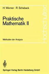 Book cover of Praktische Mathematik II by Helmut Werner