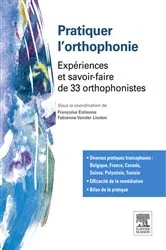 Book cover of Pratiquer l'orthophonie by Françoise Estienne