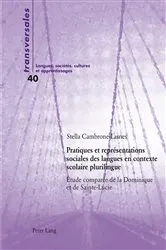 Book cover of Pratiques et représentations sociales des langues en contexte scolaire plurilingue by Aline Gohard-Radenkovic