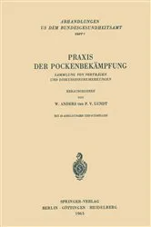 Book cover of Praxis der Pockenbekämpfung by Werner Anders