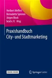 Book cover of Praxishandbuch City- und Stadtmarketing by Heribert Meffert