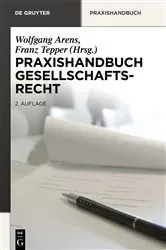 Book cover of Praxishandbuch Gesellschaftsrecht (2nd ed.) by Unknown