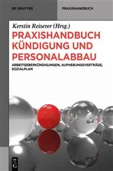 Book cover of Praxishandbuch Kündigung und Personalabbau by Kerstin Reiserer