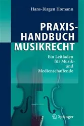 Book cover of Praxishandbuch Musikrecht by Unknown