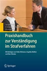 Book cover of Praxishandbuch zur Verständigung im Strafverfahren by Arndt Sinn