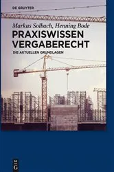 Book cover of Praxiswissen Vergaberecht by Markus Solbach