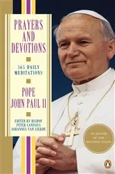 Book cover of Prayers and Devotions by John Paul II
