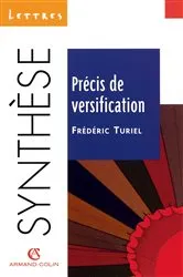 Book cover of Précis de versification by Frédéric Turiel