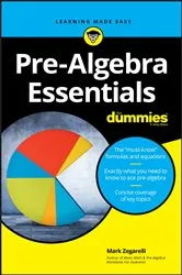 Book cover of Pre-Algebra Essentials For Dummies by Unknown