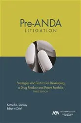 Book cover of Pre-ANDA Litigation by Kenneth Laurence Dorsney
