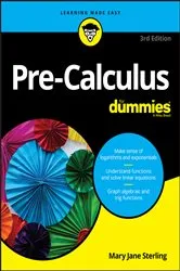 Book cover of Pre-Calculus For Dummies (3rd ed.) by Unknown