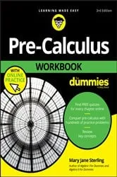 Book cover of Pre-Calculus Workbook For Dummies (3rd ed.) by Unknown
