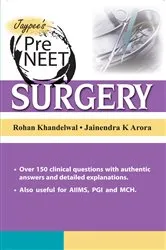 Book cover of Pre NEET Surgery by Khandelwal Rohan