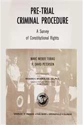 Book cover of Pre-Trial Criminal Procedure by Marc Weber Tobias