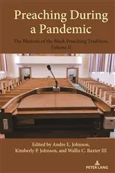 Book cover of Preaching During a Pandemic by Andre E. Johnson