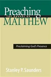 Book cover of Preaching the Gospel of Matthew by Unknown