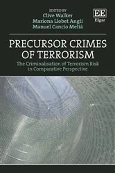 Book cover of Precursor Crimes of Terrorism by Unknown