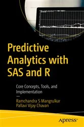 Book cover of Predictive Analytics with SAS and R by Ramchandra S Mangrulkar