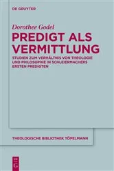 Book cover of Predigt als Vermittlung by Dorothee Godel