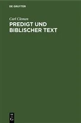 Book cover of Predigt und biblischer Text by Unknown