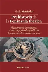 Book cover of Prehistoria de la Península Ibérica by Mario Menéndez