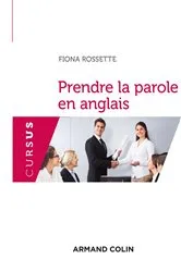 Book cover of Prendre la parole en anglais by Unknown