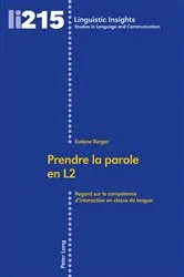 Book cover of Prendre la parole en L2 by Maurizio Gotti