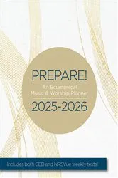 Book cover of Prepare! 2025-2026 CEB/NRSVue Edition by David L. Bone