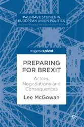 Book cover of Preparing for Brexit by Lee McGowan