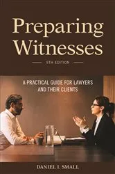 Book cover of Preparing Witnesses by Daniel Small