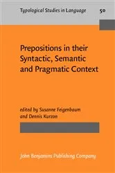 Book cover of Prepositions in their Syntactic, Semantic and Pragmatic Context by Unknown