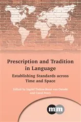 Book cover of Prescription and Tradition in Language by Unknown
