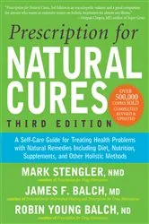 Book cover of Prescription for Natural Cures (Third Edition) (3rd ed.) by Unknown