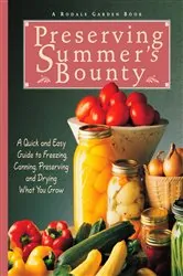 Book cover of Preserving Summer's Bounty by Susan McClure
