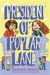 Book cover of President of Poplar Lane by Margaret Mincks