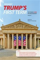 Book cover of President Trump’s First Term by Robert X. Browning