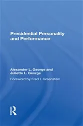 Book cover of Presidential Personality And Performance by Alexander L George