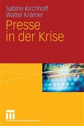 Book cover of Presse in der Krise by Unknown