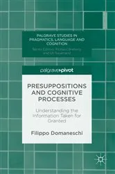 Book cover of Presuppositions and Cognitive Processes by Filippo Domaneschi