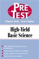Book cover of PreTest High-Yield Basic Science by Unknown