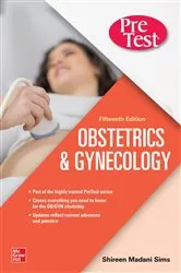 Book cover of PreTest Obstetrics & Gynecology, Fifteenth Edition (15th ed.) by Shireen Madani Sims