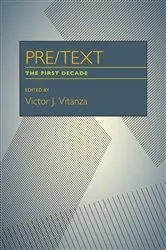 Book cover of PRE/TEXT by Victor Vitanza