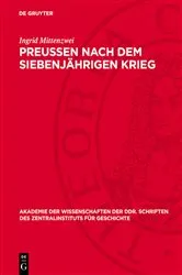Book cover of Preußen nach dem Siebenjährigen Krieg by Ingrid Mittenzwei
