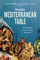 Book cover of Prevention Mediterranean Table by Editors Of Prevention Magazine