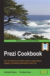 Book cover of Prezi Cookbook by Charlotte Olsson