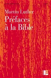 Book cover of Préfaces à la Bible by Martin Luther